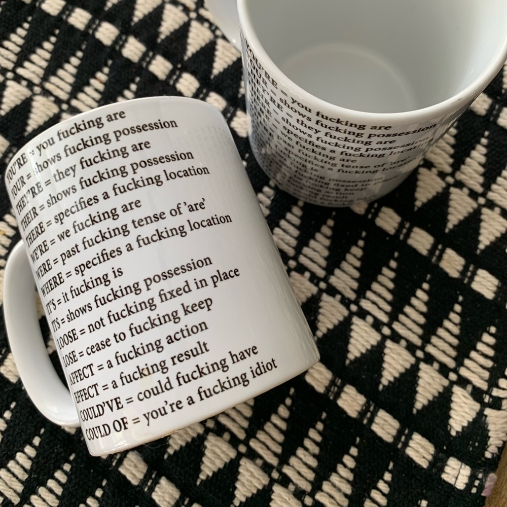 ☕️☕️F-word Coffee Mugs🤭🤭☕️☕️